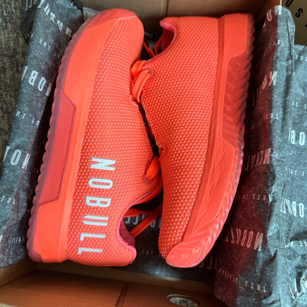 NOBULL Bright Orange Sneakers